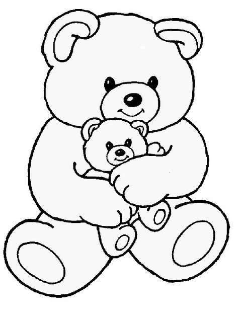 Hình Tô Màu Con Gấu Cho Bé Tập Tô | [Hinhanhdep.pro] - Tải h… | Flickr
