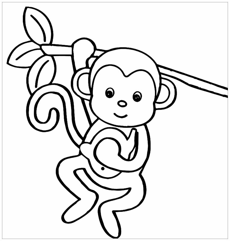 101 hình ảnh con khỉ hoạt hình dễ thương