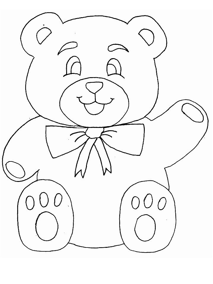 Tuyển tập tranh tô màu con gấu được nhiều bé yêu thích | Gấu, Dễ thương, Đang yêu