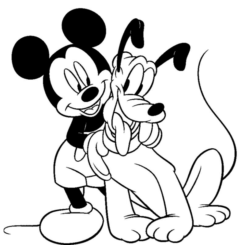 Giờ học nghệ thuật với Mickey Mouse