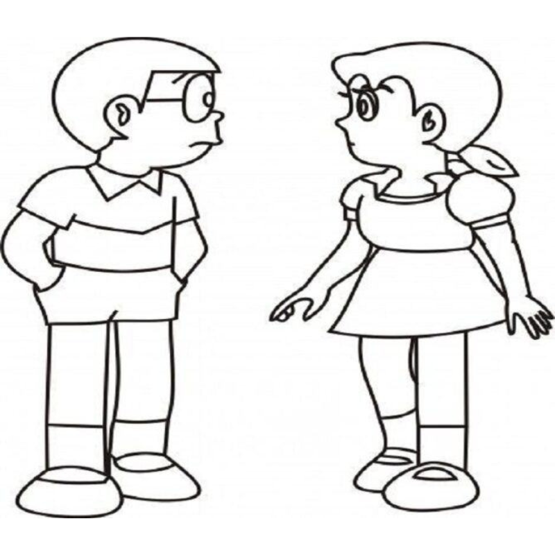 Tô màu Nobita Hoạt động giáo dục và giải trí tuyệt vời cho trẻ em