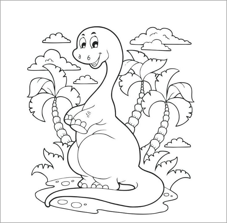 Chia sẻ hơn 62 về hình khủng long tô màu hay nhất - Du học Akina