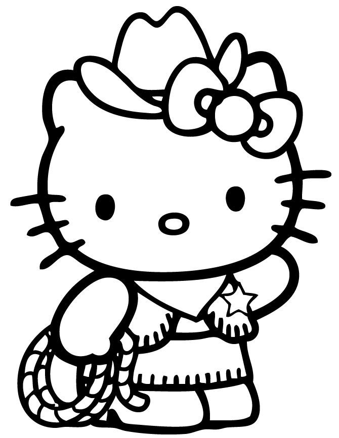 Hướng dẫn vẽ đơn giản Hình vẽ hello kitty dành cho fan của mèo xinh