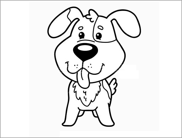 Tanh tô màu chú chó đốm dễ thương - betapto.com