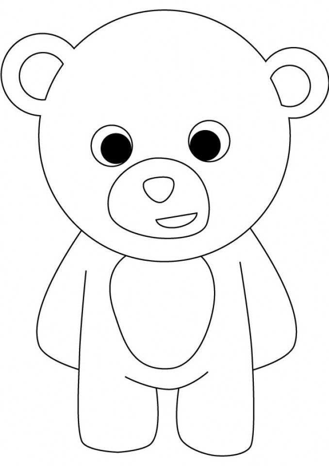 Tuyển tập tranh tô màu con gấu được nhiều bé yêu thích | Gấu teddy, Gấu, Đang yêu