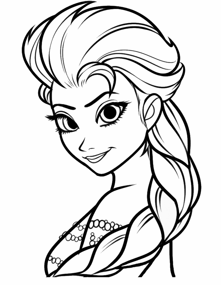 Tranh tô màu công chúa Elsa - Khám phá vương quốc băng giá qua sự sáng tạo - Gia Đình Su