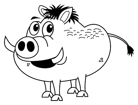 Cách vẽ con lợn đơn giản - Vẽ con heo dễ thương - YouTube