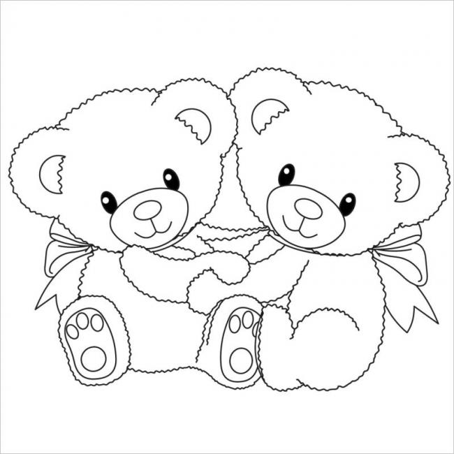 Phát triển khả năng sáng tạo của bé qua bộ tranh tô màu con gấu - truonghuynhngochue.edu.vn