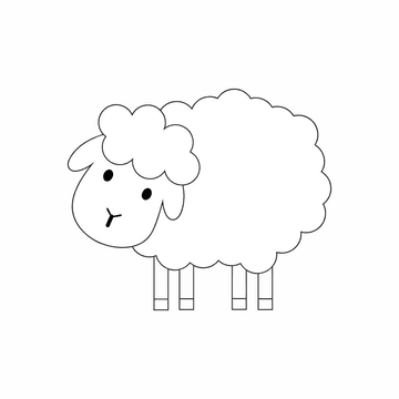 Hình ảnh Cuốn Sách Tô Màu Cừu Cừu Vector PNG , Trang, Buồn Cười, đen PNG và Vector với nền trong suốt để tải xuống miễn phí