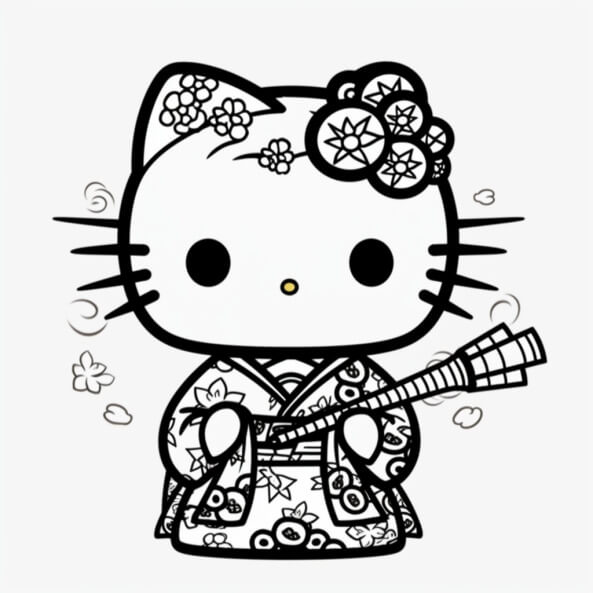 Cập nhật 86+ về tô màu hello kitty - coedo.com.vn