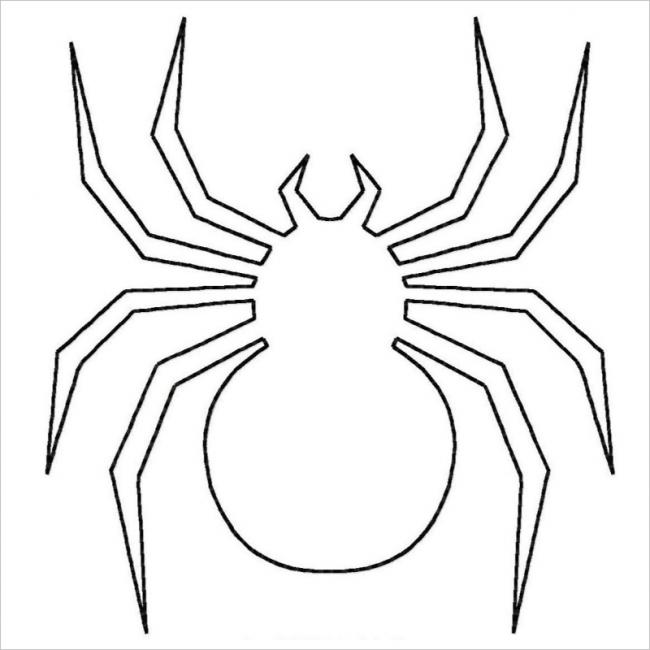 Tranh tô màu con nhện cho bé khám phá thế giới côn trùng