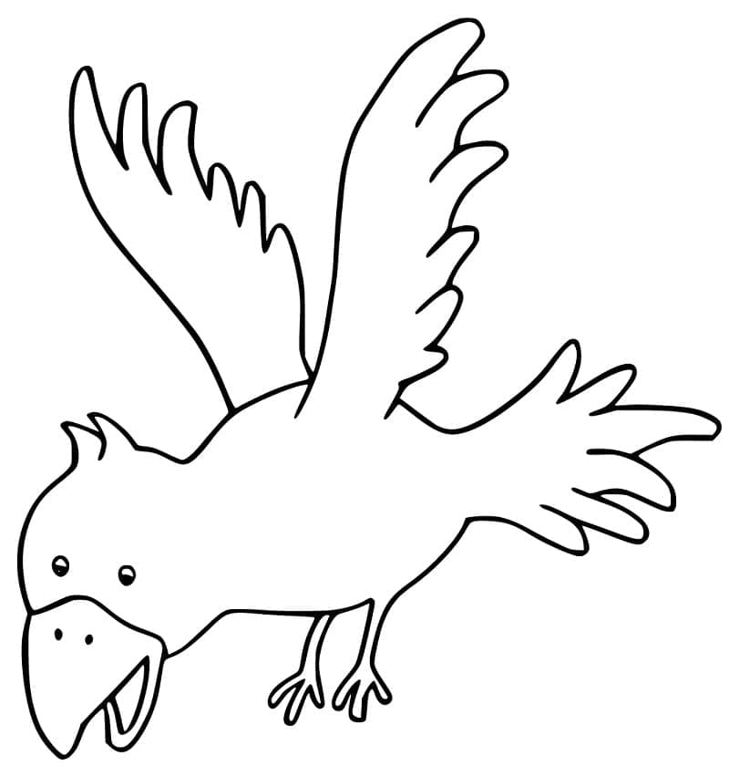 Học cách vẽ con quạ với phong cách mùa thu