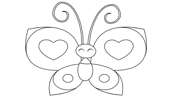 Cách vẽ con bướm - Vẽ tranh con bướm - Vẽ chú bướm - How to draw a  Butterfly - Duy Hiếu - YouTube