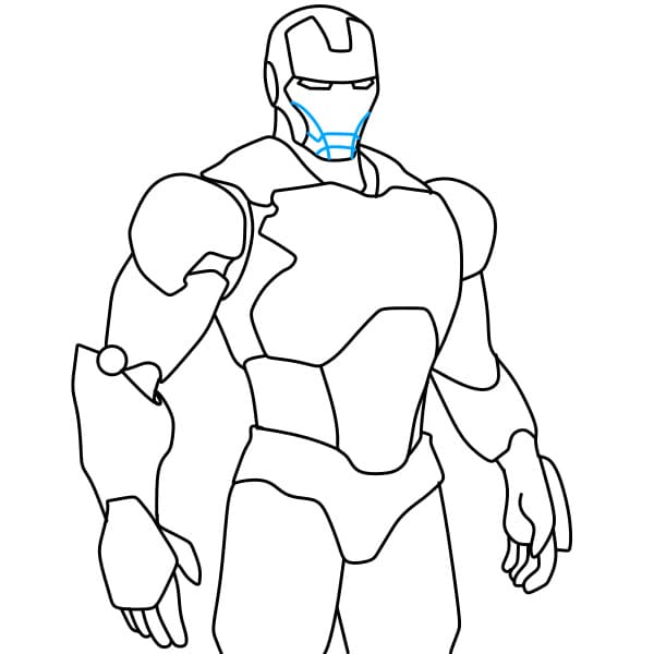 Cách vẽ người sắt (Iron Man) - Dạy Vẽ