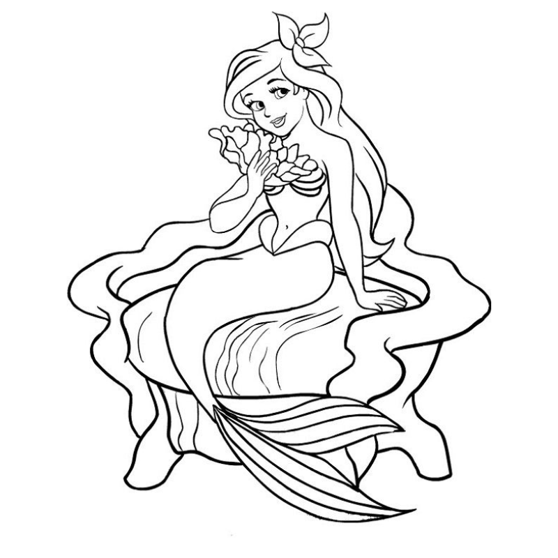 Công chúa Jasmine tô màu trên ban công của cung điện Agrabah