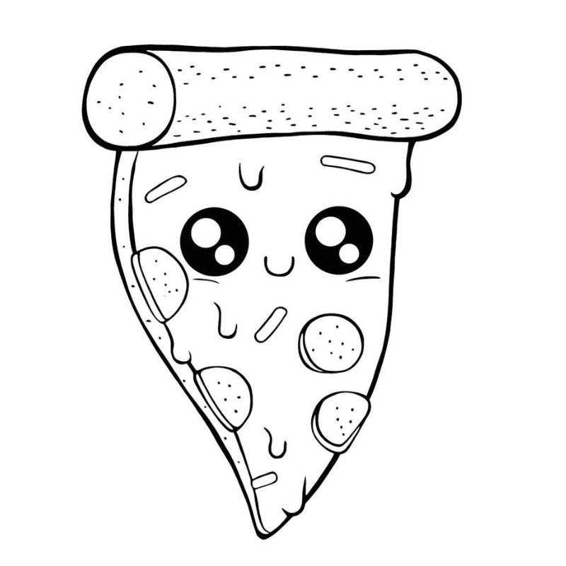 Pizza Đầy Màu Sắc Khám Phá Thông Qua Tranh Tô Màu