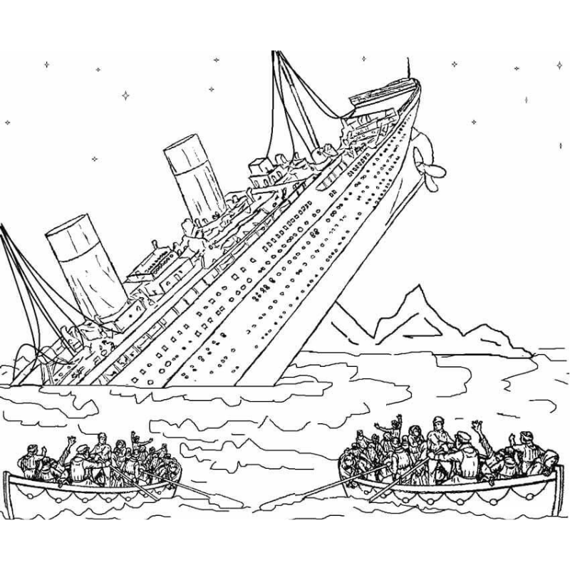 Titanic Một Tác Phẩm Nghệ Thuật Để Tô Màu
