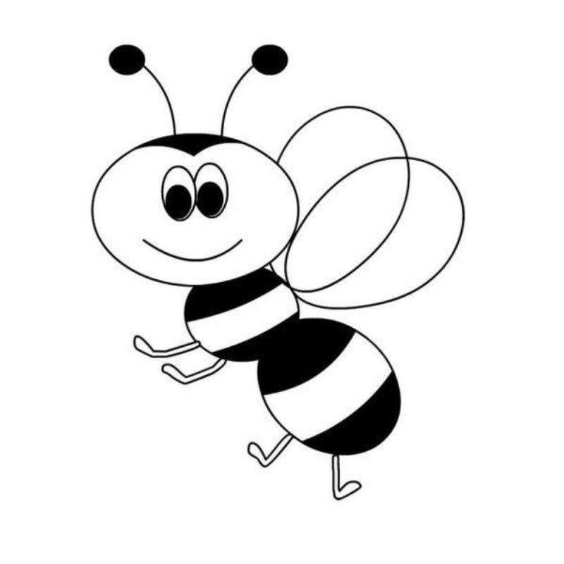 Tô Màu Con Ong Và Lợi Ích Phát Triển Kỹ Năng Mỹ Thuật Cho Trẻ